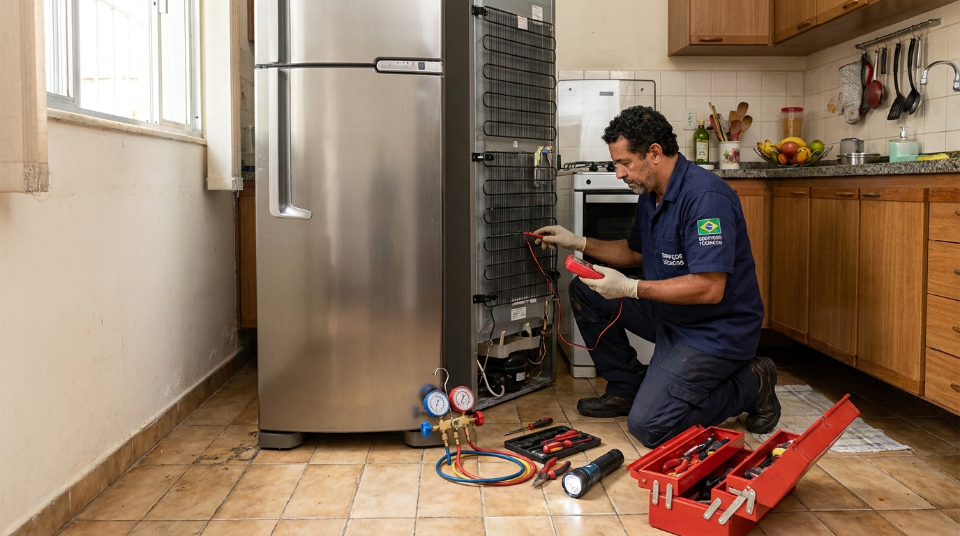 Manutenção na refrigeração em São Luís-MA